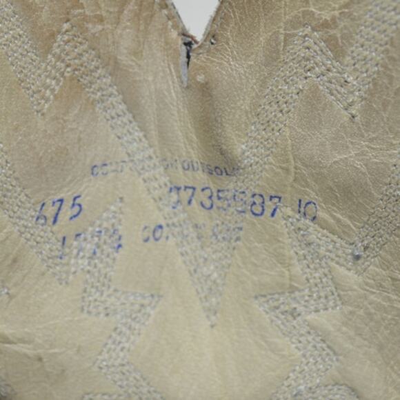 Vintage Stuart McGuire Gray Western Cowboy Boots Size 10 - Picture 8 of 14